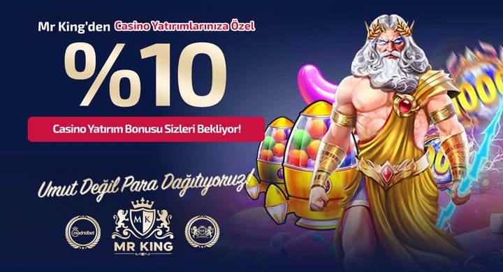 %10 Yatırım Bonusu – Meritking