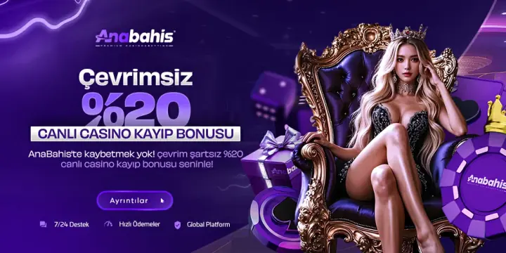 %20 Çevrimsiz Kayıp Bonusu – Anabahis
