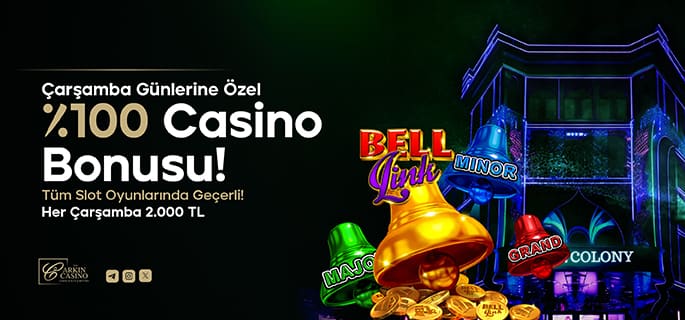 %100 Çarşamba Bonusu – Arkincasino