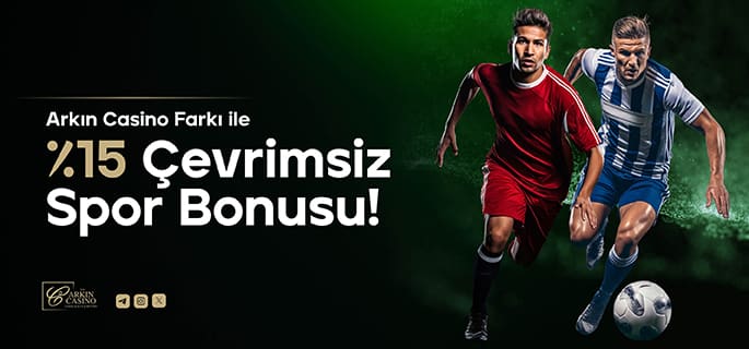 %15 Çevrimsiz Spor Bonusu – Arkincasino