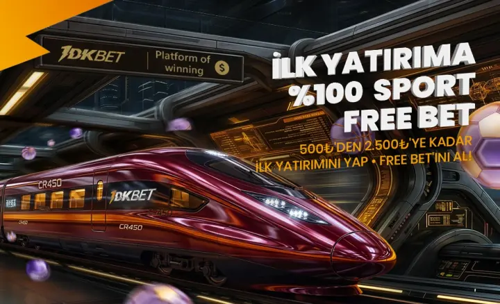 Spor Hoşgeldin Free Bet – 2.500 TL'ye Kadar – 1dkbet