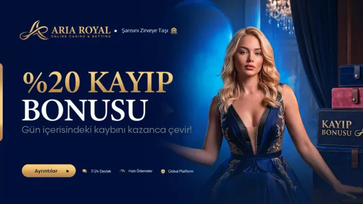 %20 Kayıp Bonusu – Ariaroyal
