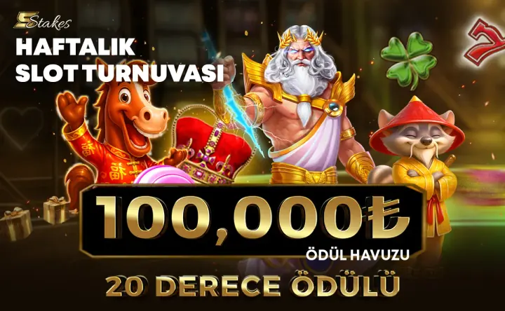 5Stakes Haftalık Slot Turnuvası – 5Stakes
